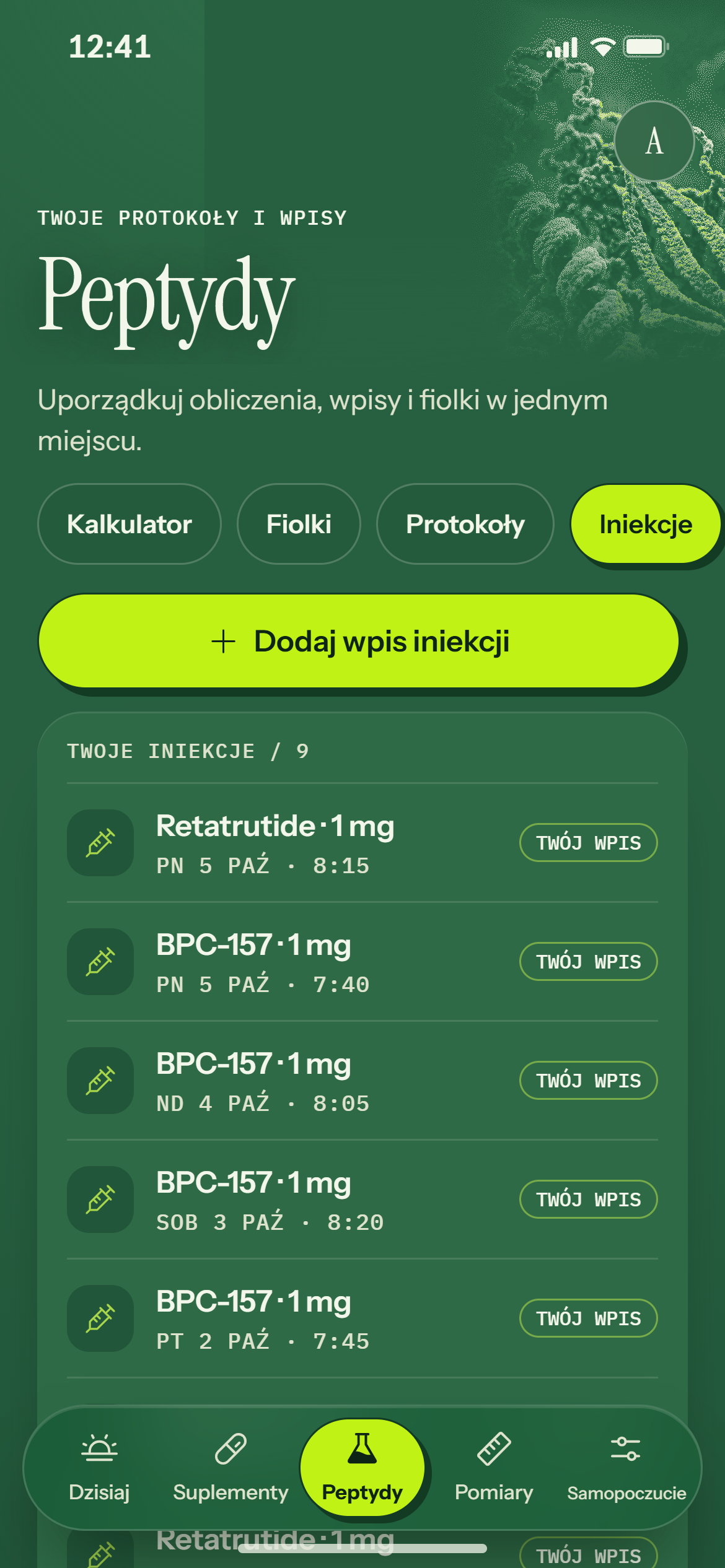 Iniekcje